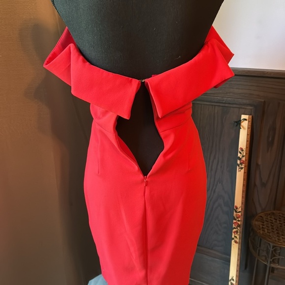 Chrissy Teigen X Revolve sexy red dress size xs​ EaiC - Picture 5 of 6